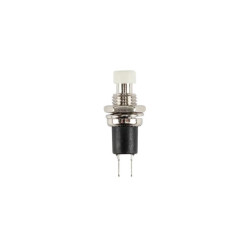 BOUTON-POUSSOIR OFF-(ON) BLANC - Velleman