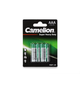ZINC CARBONE AAA / R3 1.5V (4pcs/bl) - Velleman