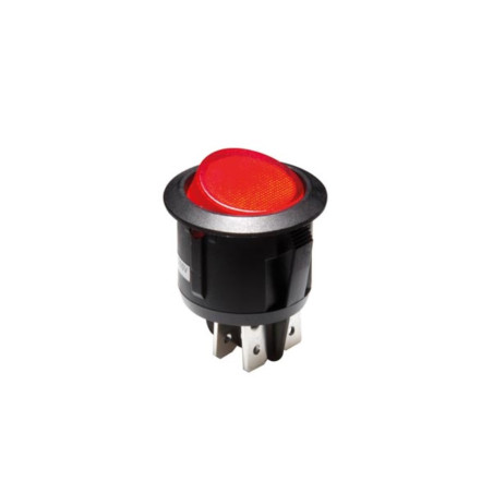 INTERRUPTEUR À BASCULE ILLUMINÉ - ROUGE - 2P/ON-OFF - Velleman