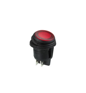 INTERRUPTEUR À BASCULE ILLUMINÉ - ROUGE - 2P/ON-OFF - Velleman