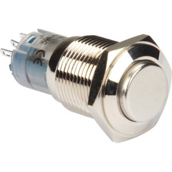 INTERRUPTEUR ROND MÉTALLIQUE HAUT SPDT 1NO 1NC - Velleman
