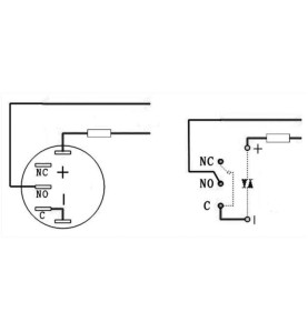 INTERRUPTEUR ROND MÉTALLIQUE HAUT SPDT 1NO 1NC - Velleman