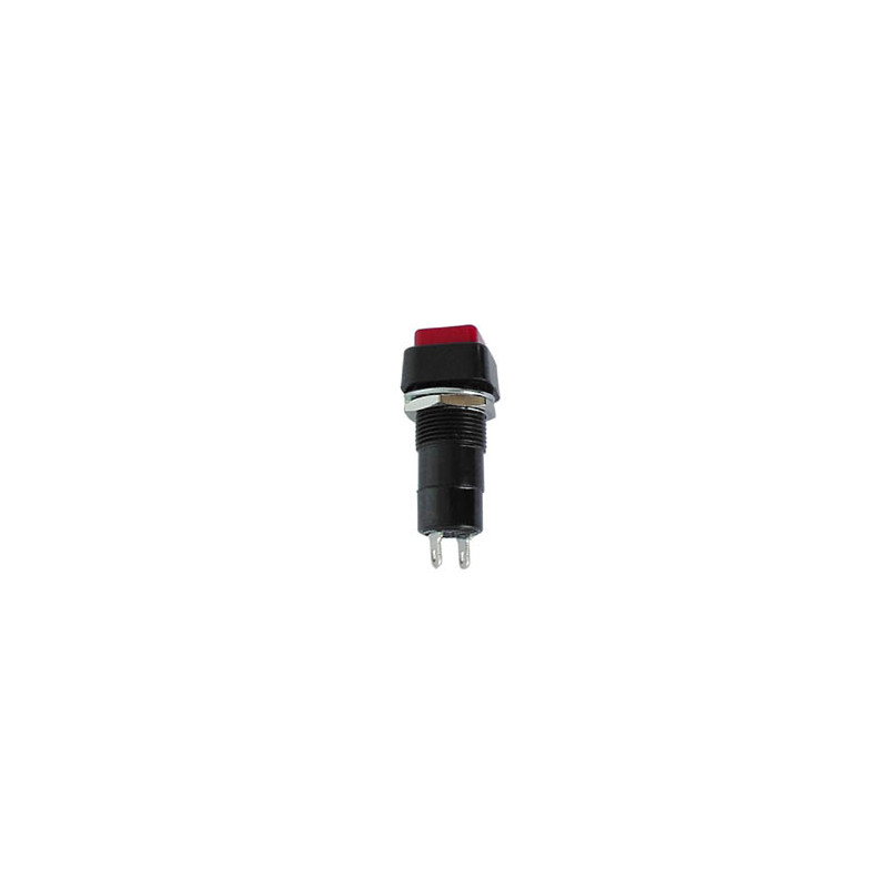 R18-23A BOUTON-POUSSOIR OFF-ON ROUGE 3A/125V