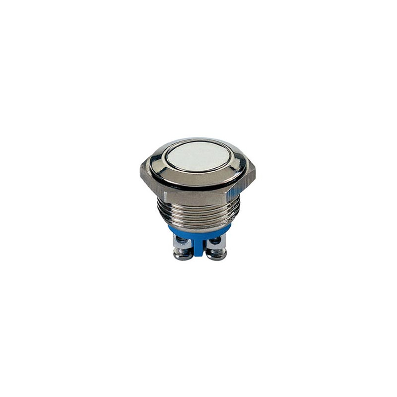 BOUTON-POUSSOIR PLAT EN ACIER INOXYDABLE SPST 1NO BOUTON-POUSSOIR PLAT EN ACIER INOXYDABLE SPST 1NO