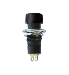 BOUTON-POUSSOIR OFF-(ON) NOIR - Velleman