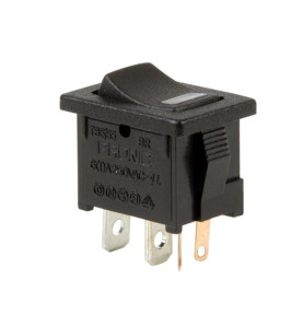 INTERRUPTEUR DE PUISSANCE A BASCULE 5A-250V SPST ON-OFF - AVEC LED ROU