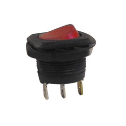 INTERRUPTEUR DE PUISSANCE A BASCULE 5A-250V SPST ON-OFF - AVEC TEMOIN 