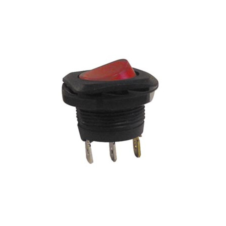 INTERRUPTEUR DE PUISSANCE A BASCULE 5A-250V SPST ON-OFF - AVEC TEMOIN 