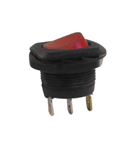 INTERRUPTEUR DE PUISSANCE A BASCULE 5A-250V SPST ON-OFF - AVEC TEMOIN 