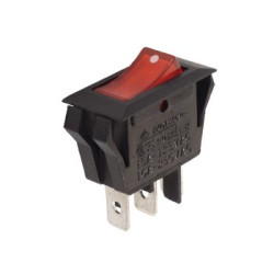 INTERRUPTEUR DE PUISSANCE A BASCULE 10A-250V SPST ON-OFF - AVEC TEMOIN