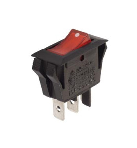 INTERRUPTEUR DE PUISSANCE A BASCULE 10A-250V SPST ON-OFF - AVEC TEMOIN