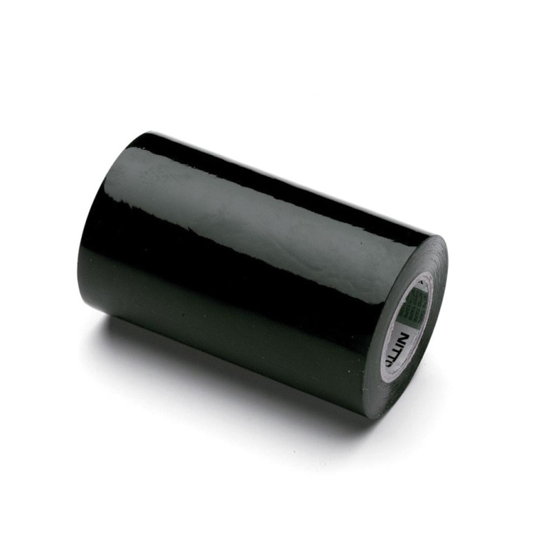 NITTO - RUBAN ADHESIF ISOLANT - NOIR - 100 mm x 10 m (1 pc)
