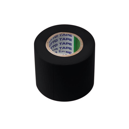 NITTO - RUBAN ADHESIF ISOLANT - NOIR - 100 mm x 10 m (1 pc)