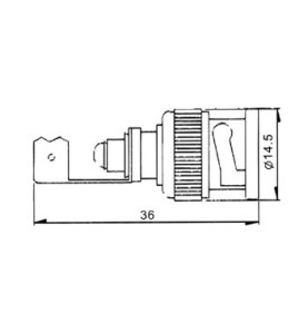 BNC MALE A SOUDER POUR CABLE 7mm - Velleman