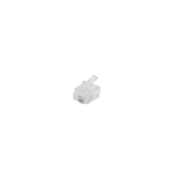 FICHE MODULAIRE RJ11 6P4C, 50 pcs EN BLISTER - Velleman