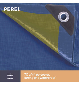 Bâche - Bleu/Vert - Standard - 2 X 3 M - PRL