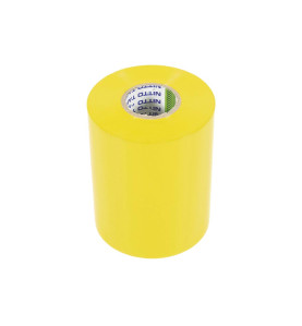 NITTO - RUBAN ADHESIF ISOLANT - JAUNE - 100 mm x 20 m - PRL