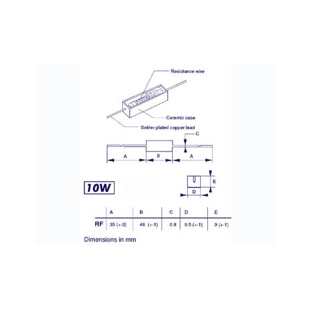 RESISTANCE 10W 4E7
