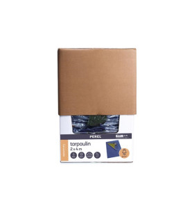 Bâche - Bleu/Vert - Standard - 2 X 4 M - PRL