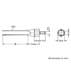 THERMISTANCE CTN - TYPE K45 - 6K8