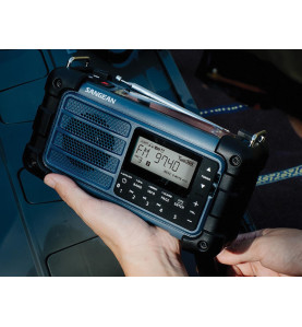 Radio d'urgence DAB+, FM, Bluetooth, Aux (oceanblue) - Velleman