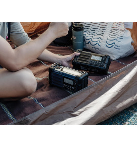 Radio d'urgence DAB+, FM, Bluetooth, Aux (oceanblue) - Velleman