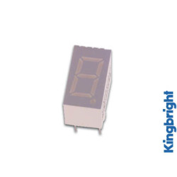 AFFICHEUR 7 SEGMENTS 9mm CATHODE COMMUNE - SUPER ROUGE - Velleman