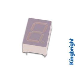 AFFICHEUR 7 SEGMENTS 10mm CATHODE COMMUNE - VERT - Velleman