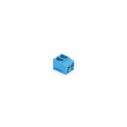 BORNIER A VIS, 2 POLES, BLEU - Velleman