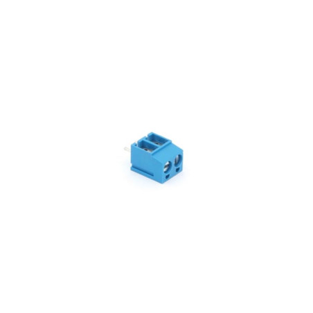 BORNIER A VIS, 2 POLES, BLEU - Velleman