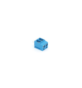 BORNIER A VIS, 2 POLES, BLEU - Velleman