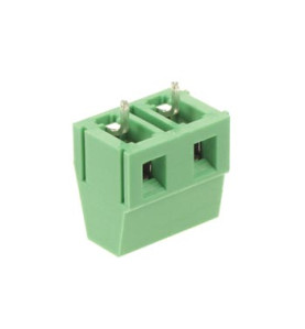 BORNIER PROFESSIONNEL, 2 PÔLES, VERT, AU PAS DE 7.5mm - Velleman