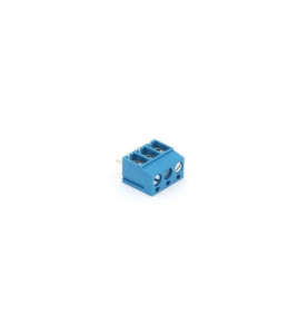 BORNIER A VIS, 3 POLES, BLEU - Velleman