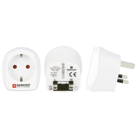 ADAPTATEUR DE VOYAGE - EUROPE VERS ROYAUME-UNI