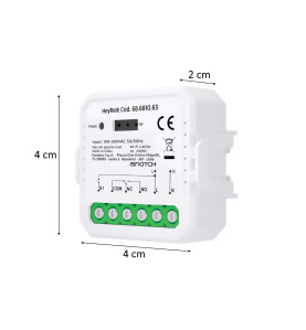 Module relais Wi-Fi intelligent, contact sec NO/NC, 5A max. - Velleman
