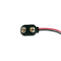 CONTACT A PRESSION POUR 1 PILE 9V (TYPE "I")