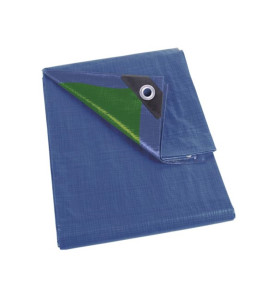 Bâche - Bleu/Vert - Standard - 5 X 8 M - PRL