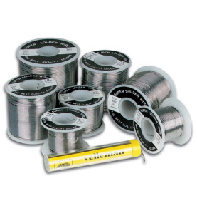 SOUDURE SANS PLOMB Sn 99.3% - Cu 0.7% 1mm 100g - Velleman