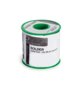 Fil de soudure SANS PLOMB Sn 99.3% - Cu 0.7% 0.8mm 500g - Velleman