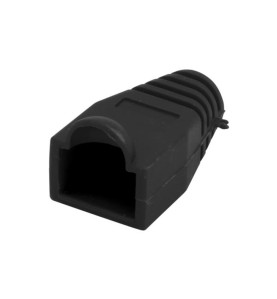 RJ45 MANCHON SOUPLE POUR FICHE MODULAIRE - NOIR - Velleman