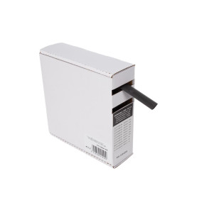 Gaine thermorétractable 2:1 - 12.0 mm - noir - 8 m - Velleman