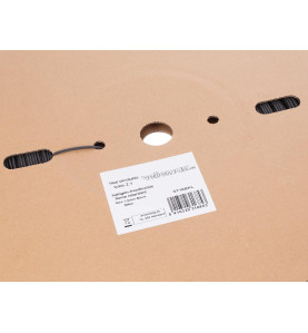 Gaine thermoretractable - 1.5 mm - noir - Velleman