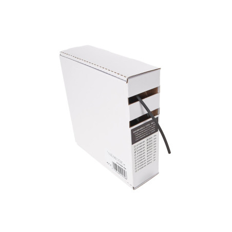 Gaine thermorétractable 2:1 - 2.5 mm - noir - 15 m - Velleman
