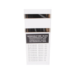 Gaine thermorétractable 2:1 - 2.5 mm - noir - 15 m