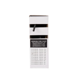 Gaine thermorétractable 2:1 - 3.5 mm - noir - 15 m - boîte