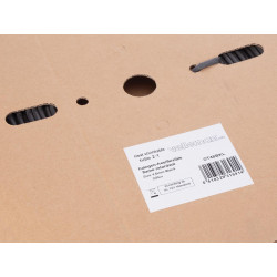 Gaine thermoretractable - 4.8 mm - noir