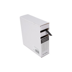 Gaine thermorétractable 2:1 - 7.0 mm - noir - 12 m - boîte - Velleman