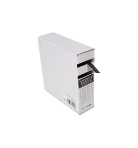 Gaine thermorétractable 2:1 - 7.0 mm - noir - 12 m - boîte - Velleman