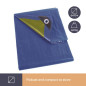 Bâche - Bleu/Vert - Standard - 6 X 10 M Bâche - Bleu/Vert - Standard - 6 X 10 M