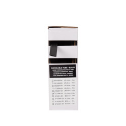 Gaine thermorétractable 2:1 - 7.0 mm - noir - 12 m - boîte
